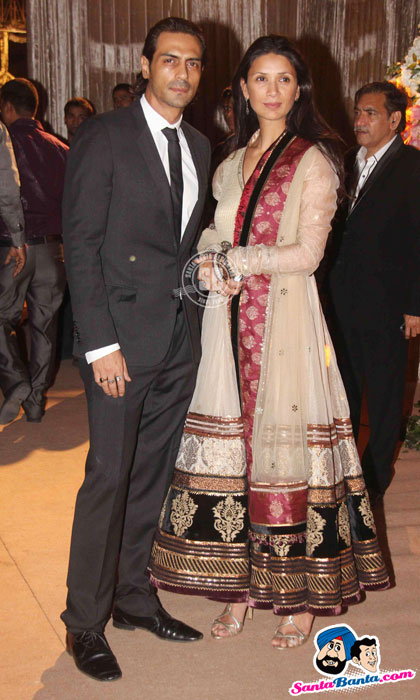 Arjun Rampal Married To Mehr Jesia Photos