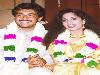 In 1999, during the shoot of Saran\'s Amarkalam, Ajith began to date his co-star Shalini. At that time, their involvement made him a regular subject of tabloid gossip, a role to which he was accustomed following his previous relationship. Ajith proposed to Shalini in June 1999, and following consultations with her family, she agreed.[6] They were married in April 2000 in Chennai in a grand ceremony. As both were of different religions, Ajith being a Hindu Brahmin and Shalini being Protestant Christian, they were married together under the customs of both religions. After their marriage, Shalini retired as an actress and became a full-time housewife, following the completion of two unfinished projects.[79] On 3 January 2008, their daughter, Anoushka, was born in Chennai.