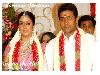 Suriya  married to Jyothika, who was also a popular film actress, with whom he was paired in films such as Poovellam Kettuppar, Uyirile Kalanthathu, Kaakha Kaakha, Perazhagan, Maayavi, June R and Sillunu Oru Kaadhal. After several years of being engaged, the couple married on 11 September 2006,[8] The couple has two children, daughter Diya (b. 2007)[9] and son Dev (b. 2010)