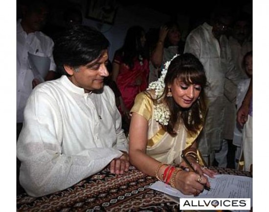 Shashi Tharoor Marriage With Sunanda Pushkar
