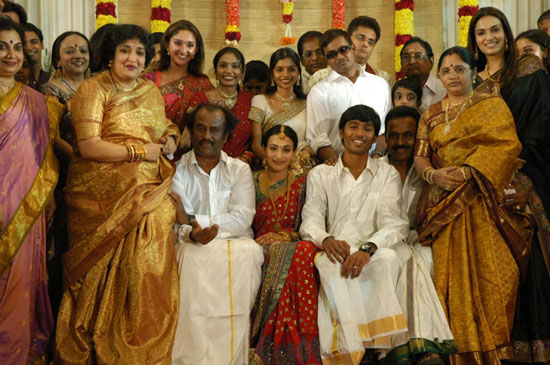 Dhanush And Aishwarya Marriage Photos