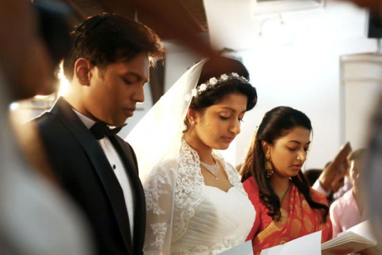 Actress Meera Jasmine And Anil John Wedding Photos