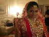 Meet the bride - Arpita Khan was radiant in red lehenega accessorised well with heavy kundan jewellery.