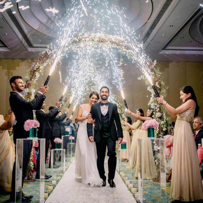 Cricketer Dinesh Karthik And  Dipika Pallikal  Marriage Photos