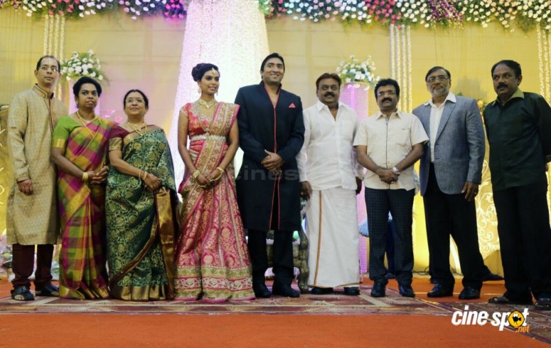 Dhasha And TG Thyagarajan Son Sendhil Marriage Photos