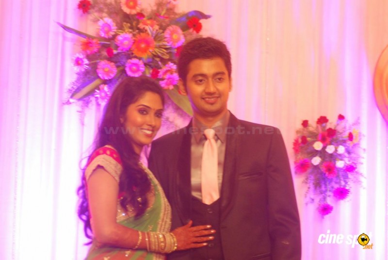 Priyanka And Tamil Singer MK Balaji Marriage Photos