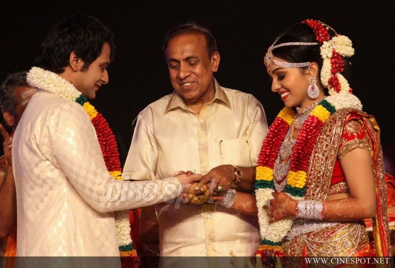 Ravi Pillai Daughter Arathi And Adithya Wedding Photos