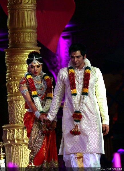 Ravi Pillai Daughter Arathi And Adithya Wedding Photos