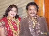Actor Aarthi married fellow comedian Ganeshkar in a ceremony in Guruvayoor during September 2009, before the pair returned to Chennai for a weddng reception.The pair had earlier been dance partners during the reality dance show, Maanada Mayilada.