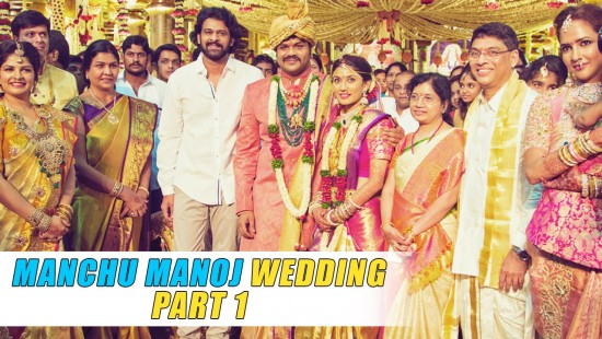 Actor Manchu Manoj And Pranitha Reddy Wedding Photos