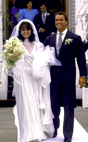 Arnold Schwarzenegger And Maria Shriver Marriage Photos
