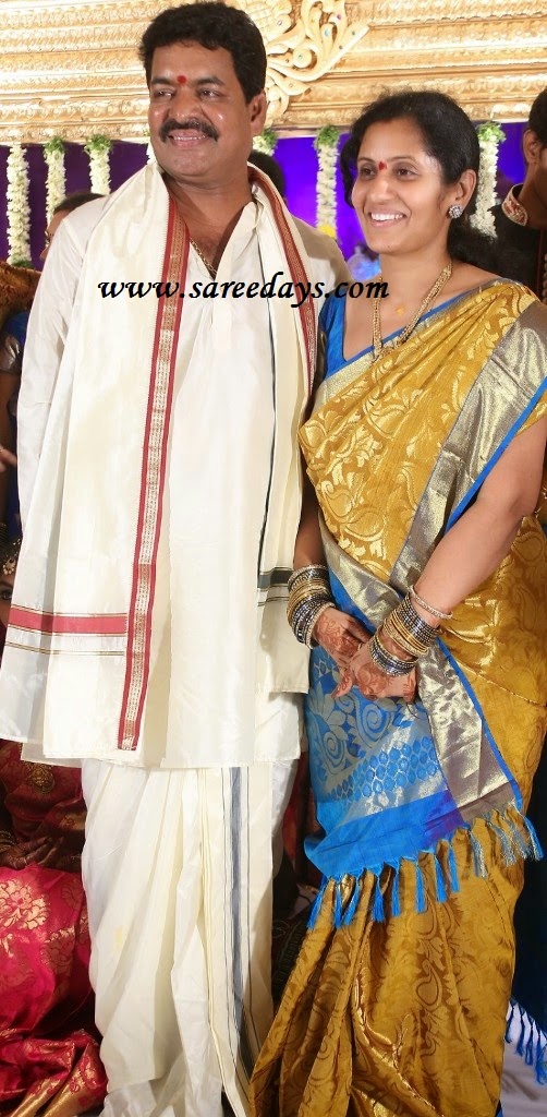 Aruna Raja And  Sivaji Raja Marriage Photos