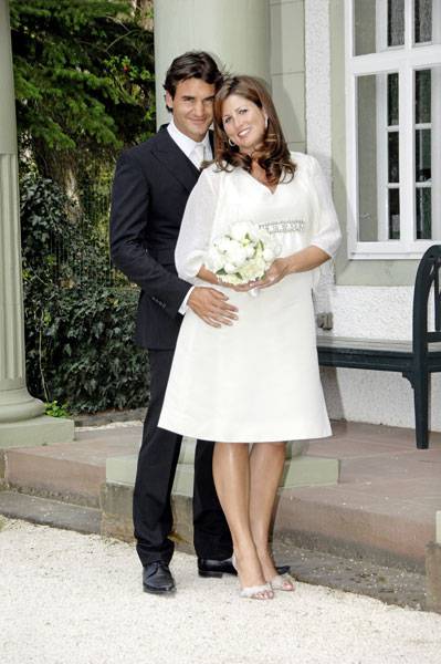 Mirka Vavrinec And Roger Federer Marriage Photos