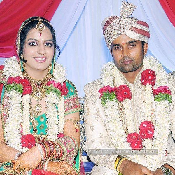 Richa And Indian Cricketer Vinay Kumar Marriage Photos