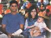 Abdul Razzaq is married to a Pakistani woman Ayesha.Pakistani cricketer Abdul Razzak took charge of his two children ? son Faad and daughter Amna.