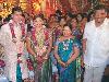 Botsa Satyanaraya daughter Aunusha a medical student Bharat Kumar, married  married on Nov 2 2012.