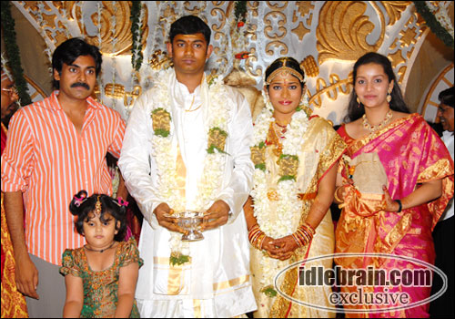 Vishnu Prasad And Chiranjeevi Daughter Sushmita Wedding Photos