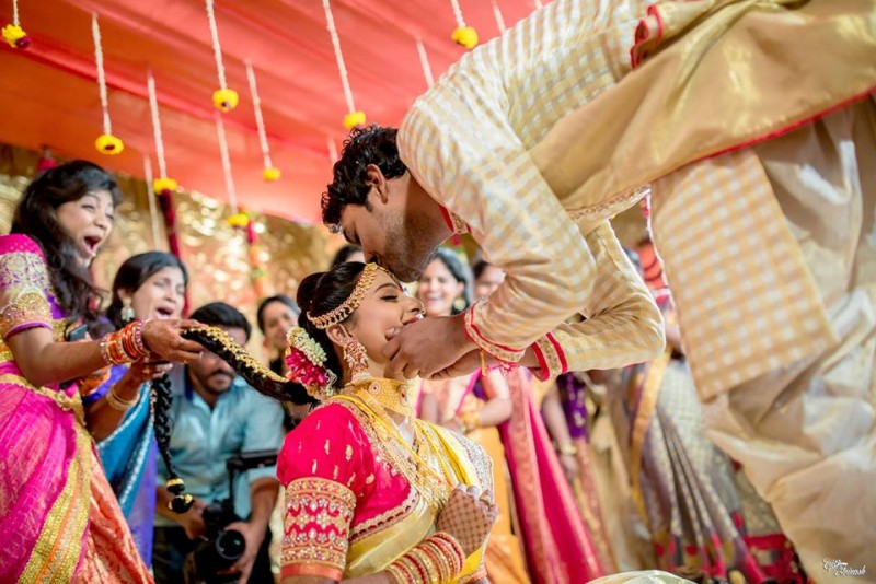 Varun Sandesh And Vithika Sheru Marriage Photos