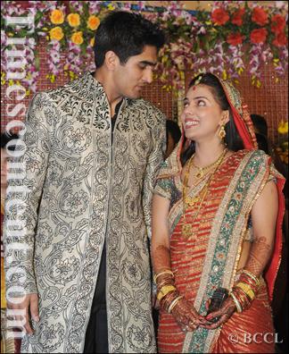 Vijender Singh And Archana Singh Marriage Photos