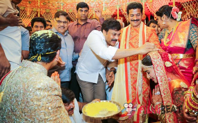 TDP Revanth Reddy Daughter Nymisha Reddy And Satyanaryana Reddy Wedding Photos