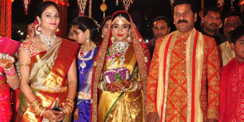 TDP Revanth Reddy Daughter Nymisha Reddy And Satyanaryana Reddy Wedding Photos