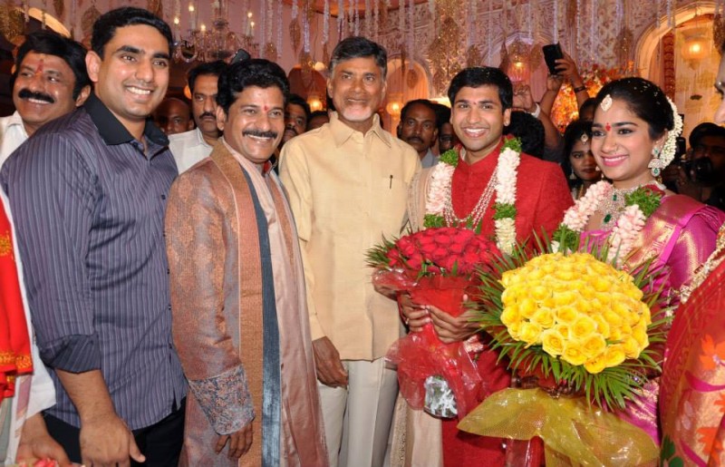 TDP Revanth Reddy Daughter Nymisha Reddy And Satyanaryana Reddy Wedding Photos