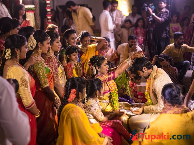 Mega Star Chiranjeevi Daughter  Srija And Kalyan 2nd Marriage Photos