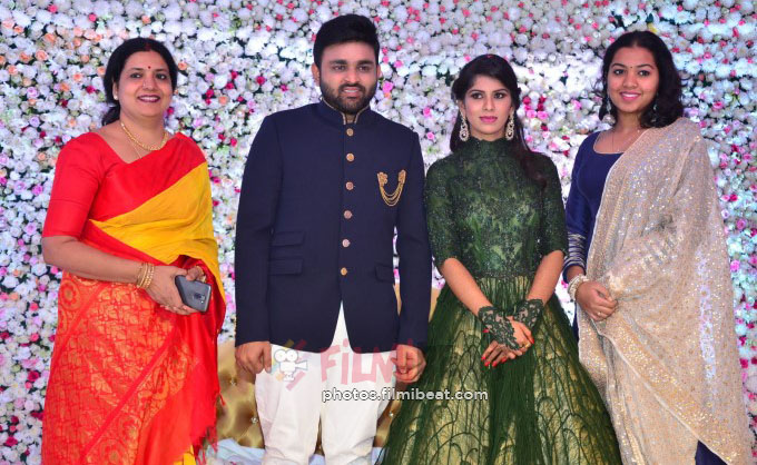 Talasani Srinivasa Yadav Daughter Swathi Wedding Photos