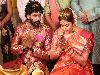 Actress Namitha tied the knot with her boyfriend Veerandra Chowdhary. The couple entered the wedlock in the presence of their family, friends and celebrities from TV and film industry.Namitha and Veerandra Chowdharys marriage was conducted as per the Hindu customs. The groom tied the sacred thread around her neck at around 5.30 am with priests chanting Vedic hymns.The groom sported a colourful sherwani, while the bride was seen in silk saree.The wedding was attended by celebrities like Sarath Kumar with his wife Radhika, Bigg Boss Tamil contestants like Harathi Ganesh, Shakthi, etc.
