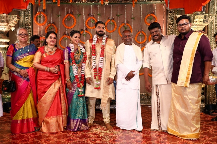 Parthibans Daughter Keerthana Wedding Photos