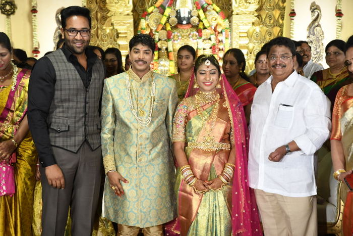 Producer C Kalyans Son Marriage Photos