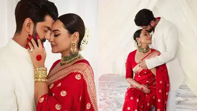 Sonakshi Sinha Wedding Photos Out  Actress Marries Zaheer Iqbal In Civil Ceremony