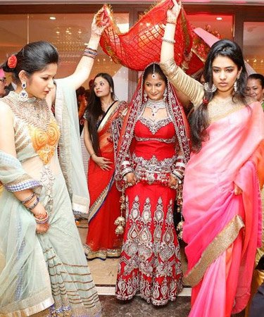 Grand Wedding Entrance Of Real Indian Brides