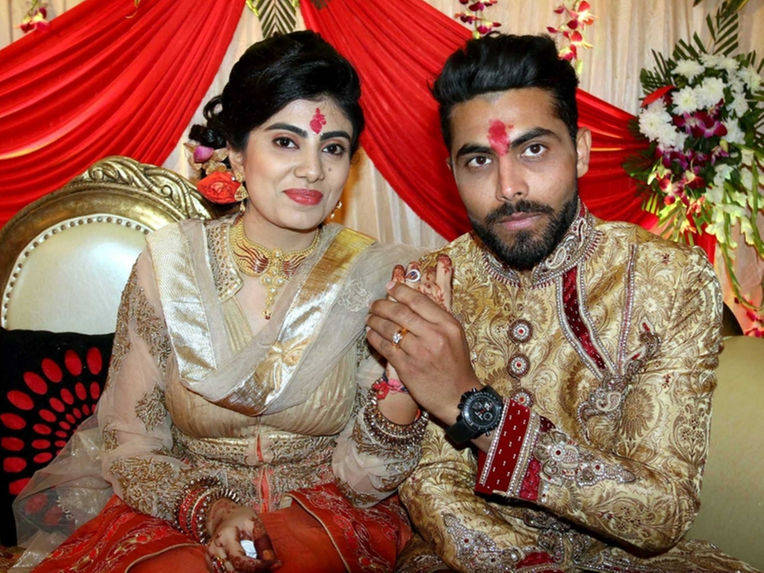 Indian Cricketer Ravindra Jadeja Gets Engaged To Reeva Solanki