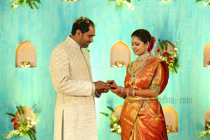 Director Krish And Ramya Engagement Pics