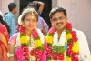 Shanthinidevi And Tamil Film Diector Kathir Marriage Photos